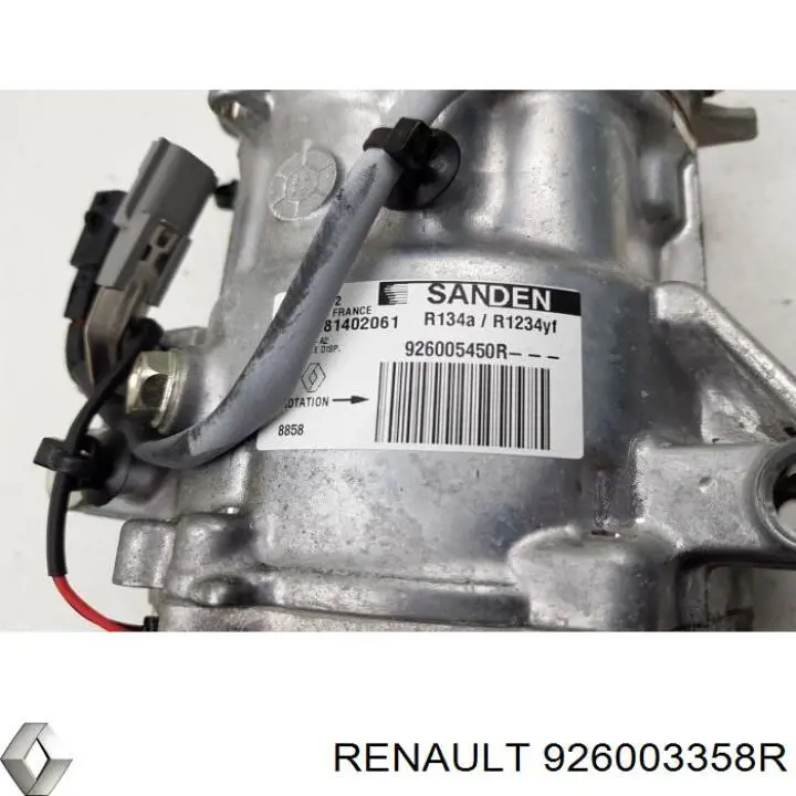 Válvula del compresor de aire acondicionado Renault (RVI) 926003358R precio, desde 71,74 EUR