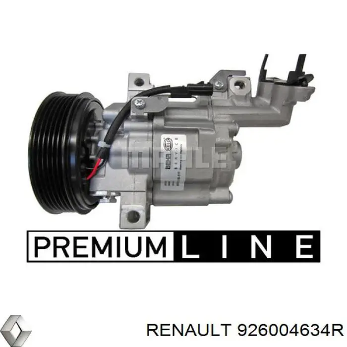 926004634R Renault (RVI) compresor de aire acondicionado