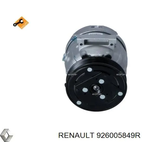 926005849R Renault (RVI) compresor de aire acondicionado