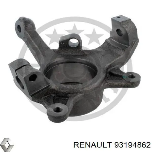 93194862 Renault (RVI) muñón del eje, suspensión de rueda, delantero izquierdo