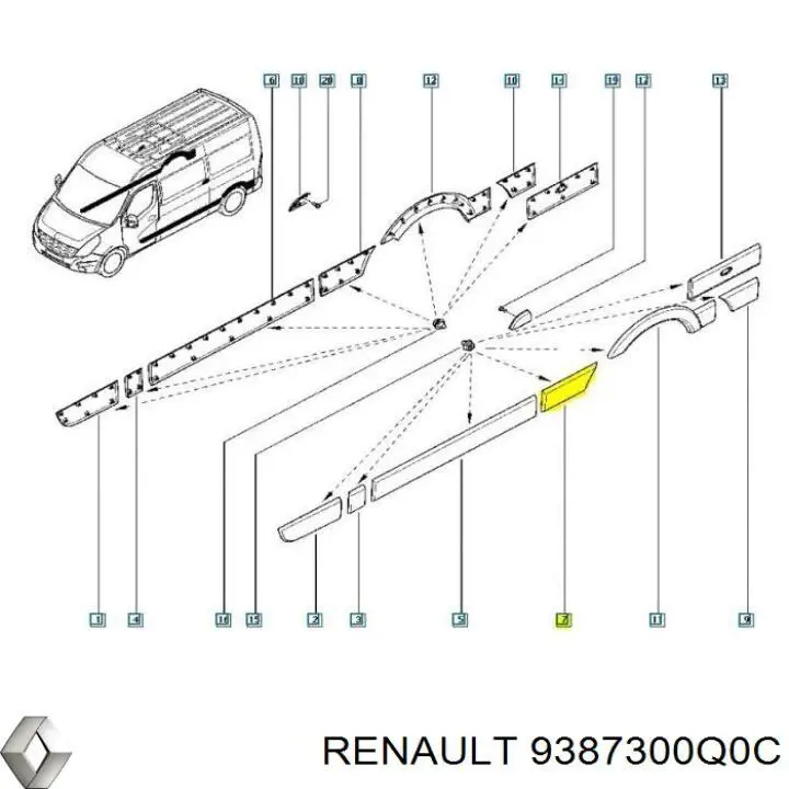 9387300Q0C Renault (RVI)