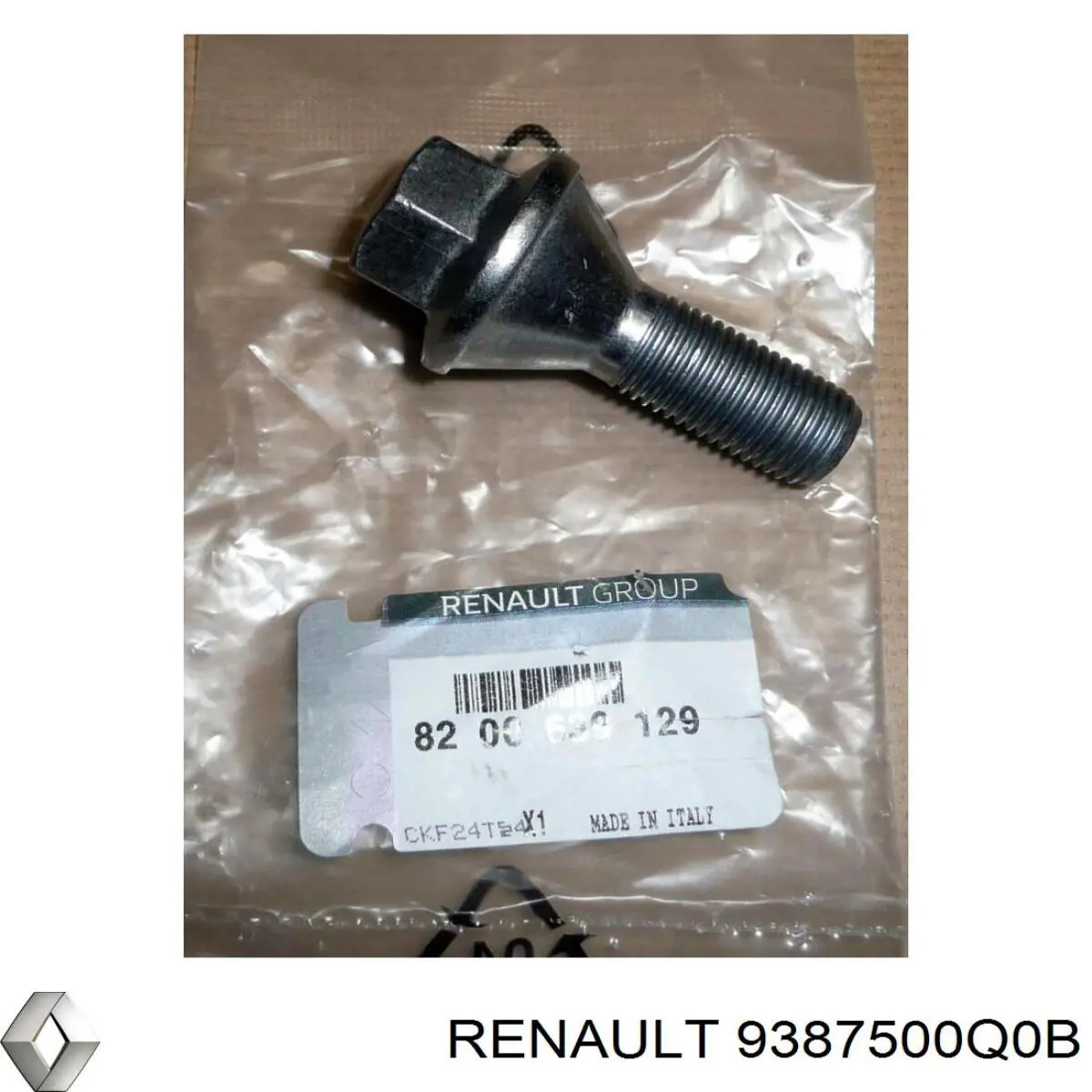 Comprar 9387500Q0B Renault (RVI) Moldura de guardabarros trasero izquierdo