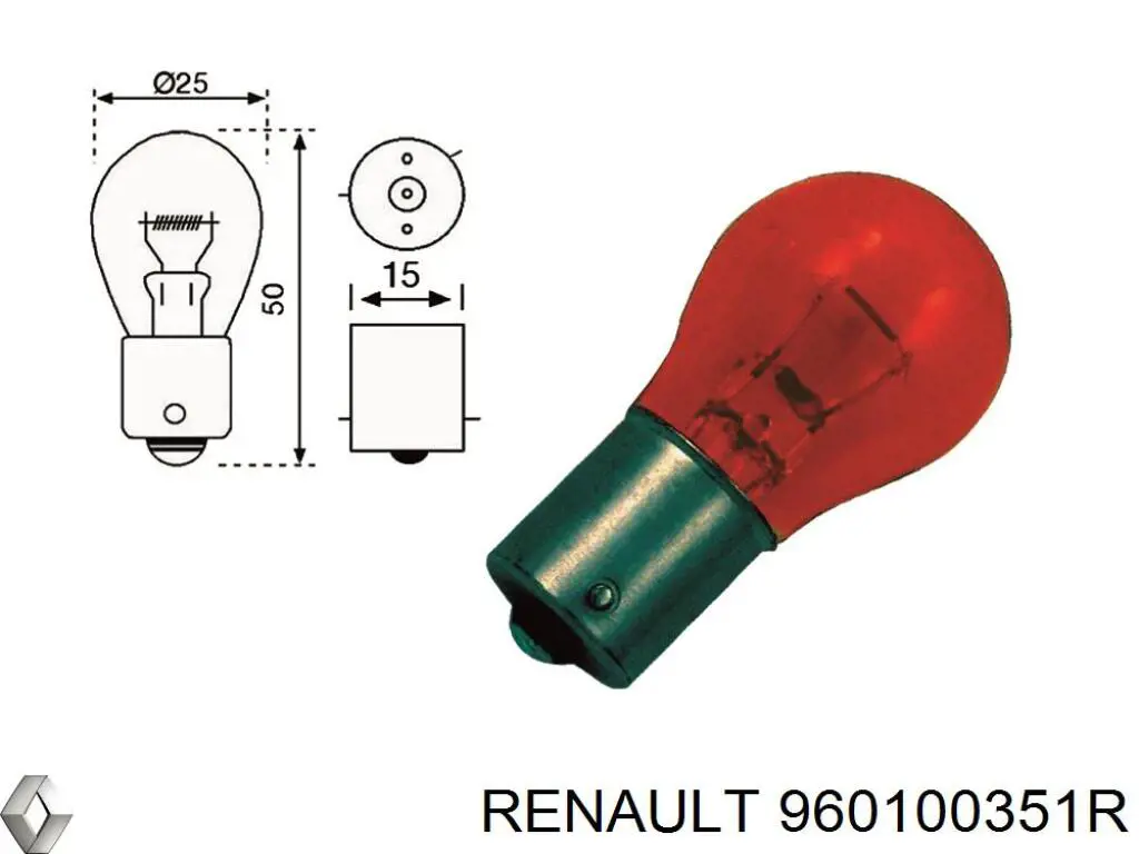 960100351R Renault (RVI) Moldura de rejilla del radiador