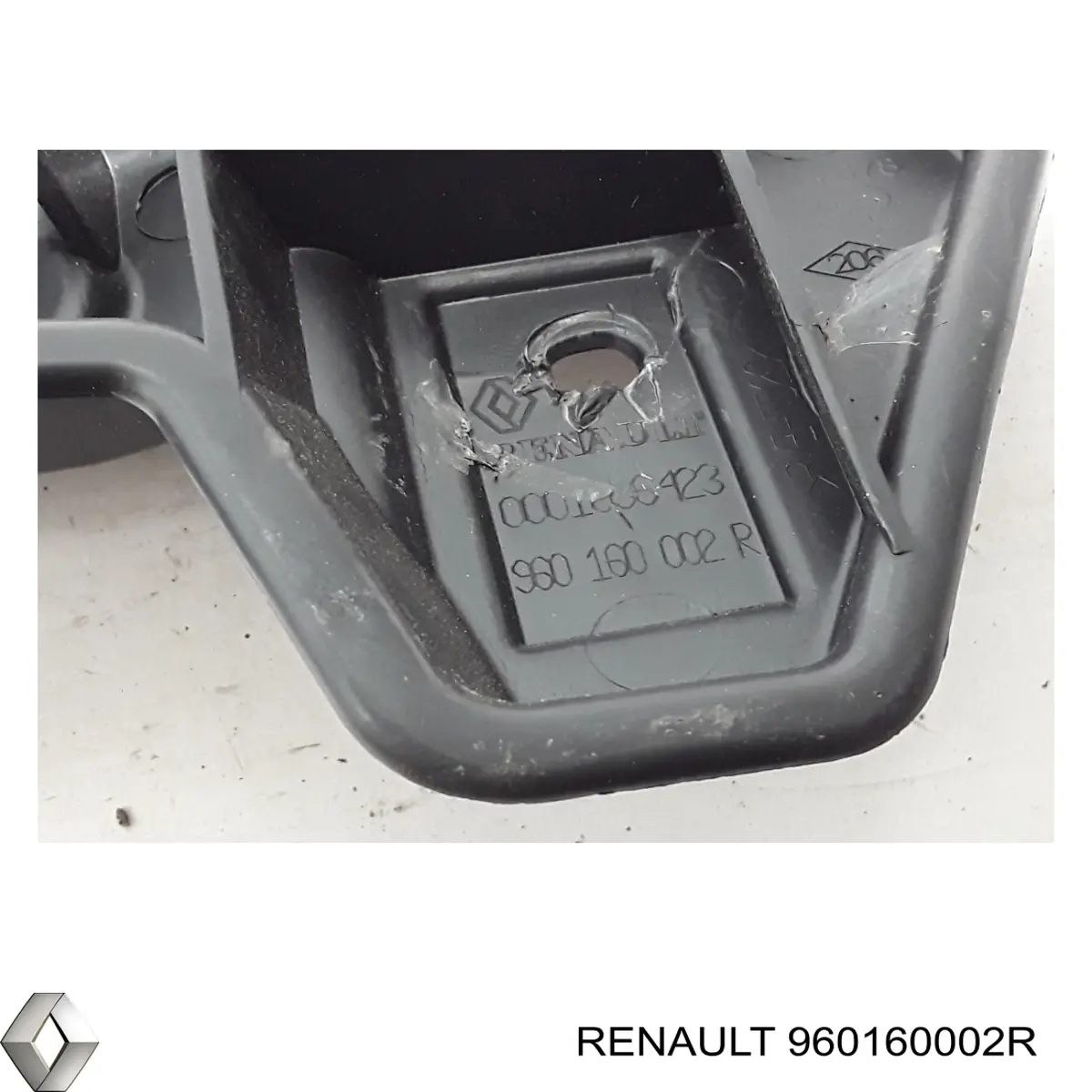 Soporte de parachoques delantero derecho 960160002R Renault (RVI)