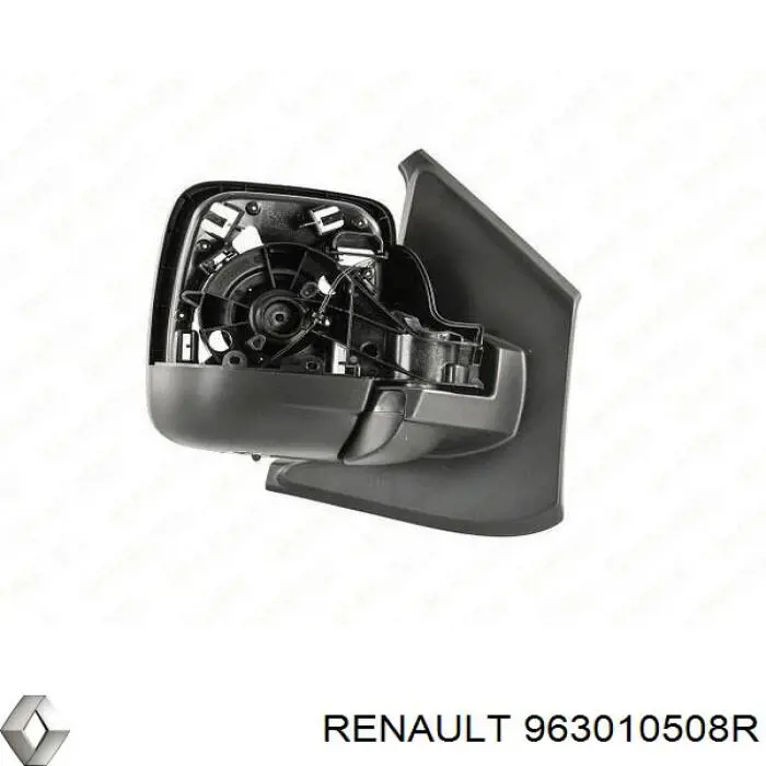 Espejo de retrovisor derecho 963010508R Renault (RVI)