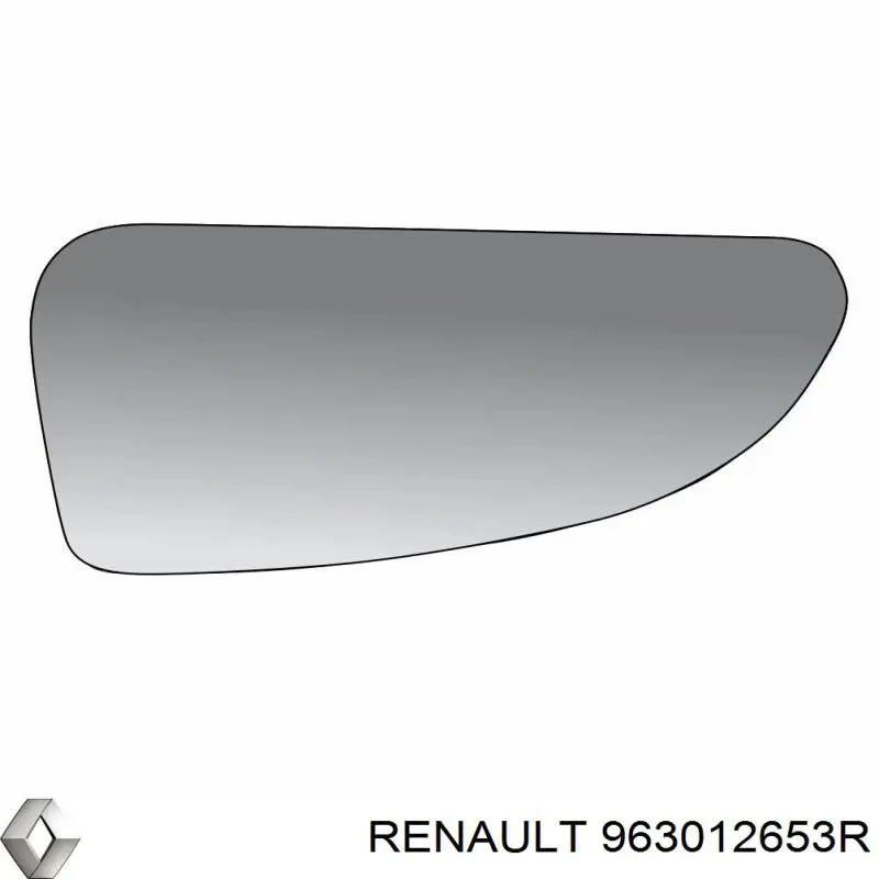 963012653R Renault (RVI) Espejo derecho