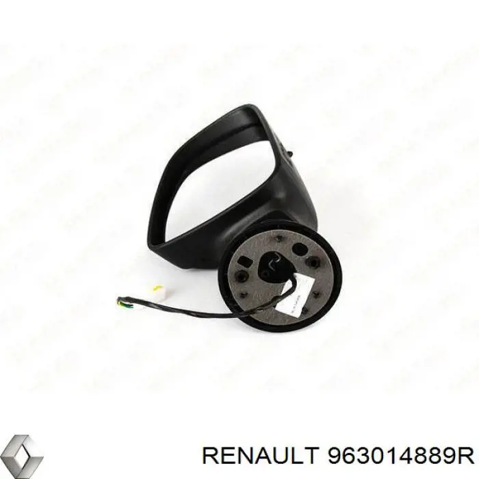 963014889R Renault (RVI) espejo retrovisor derecho