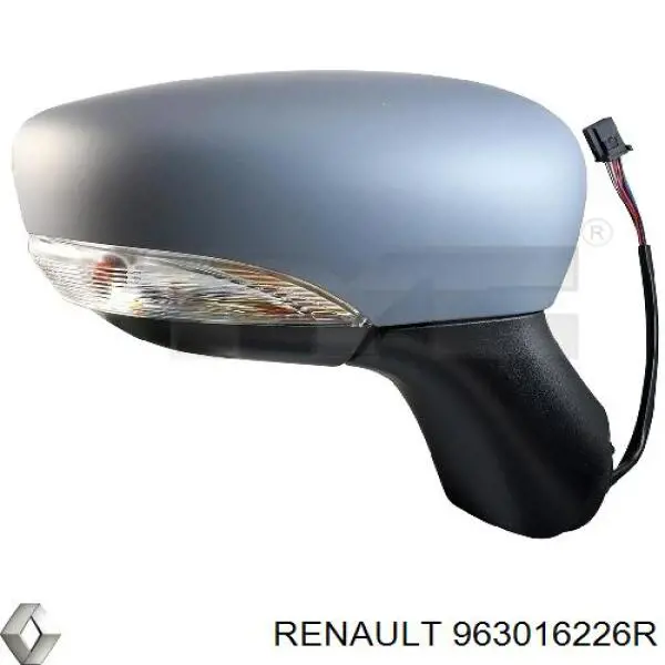 963016226R Renault (RVI) Espejo derecho