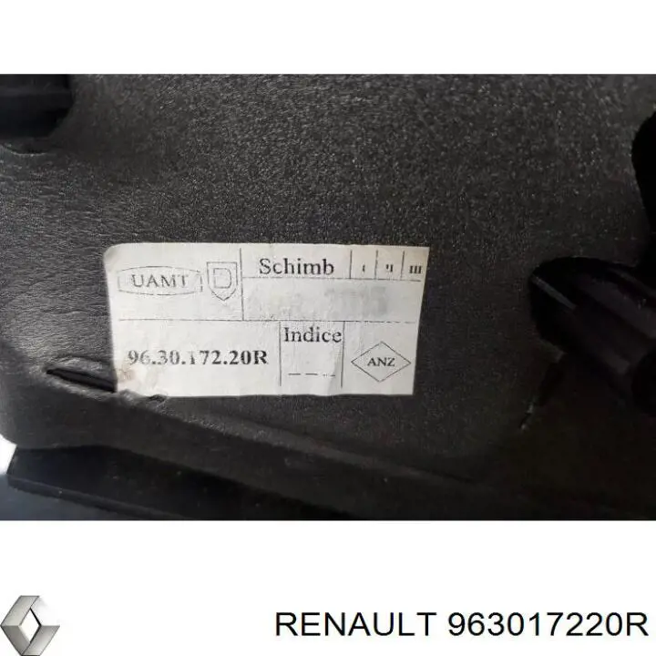 963017220R Renault (RVI) espejo retrovisor derecho