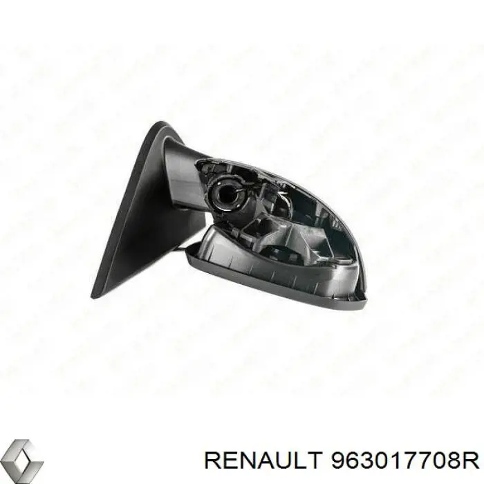 963745777R Renault (RVI) espejo retrovisor derecho