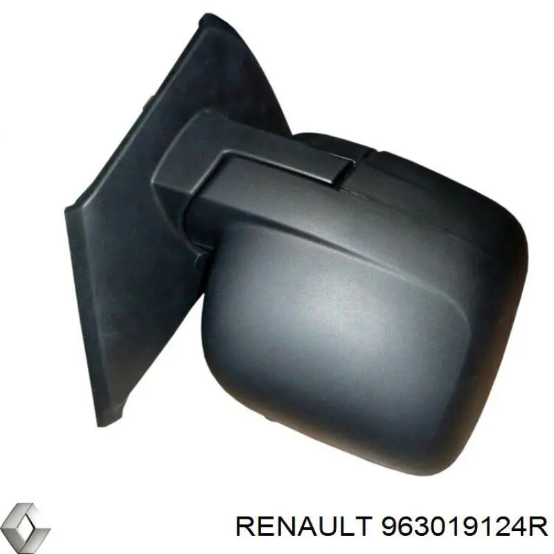 963019124R Renault (RVI) espejo retrovisor derecho