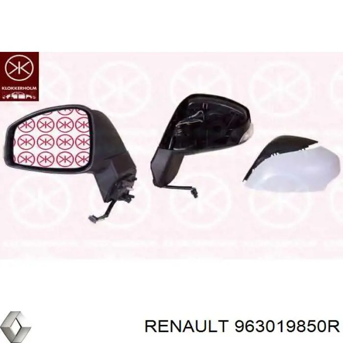 Espejo derecho Renault Scenic GRAND III 