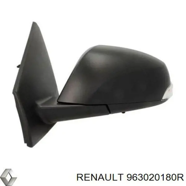 963020180R Renault (RVI) espejo retrovisor izquierdo