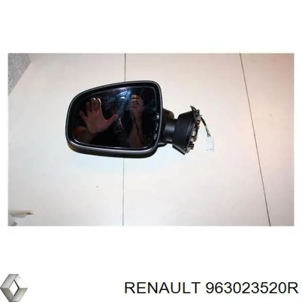 963023520R Renault (RVI) espejo retrovisor izquierdo