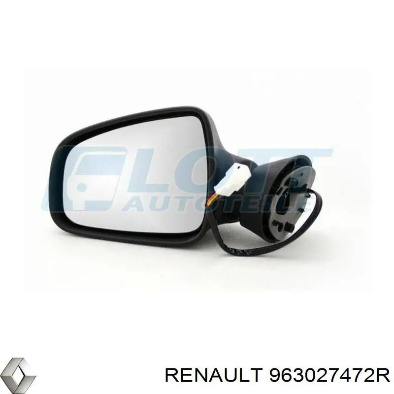 Espejo izquierdo Renault (RVI) 963027472R precio, desde 40,66 EUR