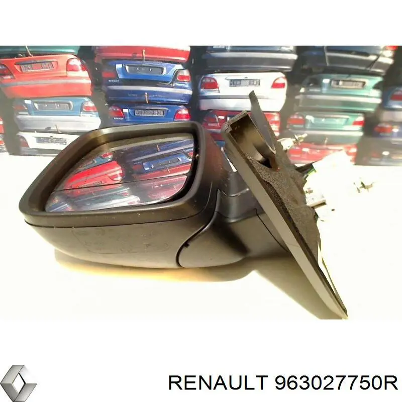 963027750R Renault (RVI) espejo retrovisor izquierdo