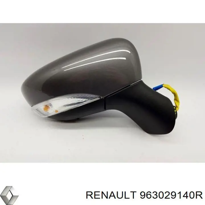 Espejo de retrovisor izquierdo 963029140R Renault (RVI)