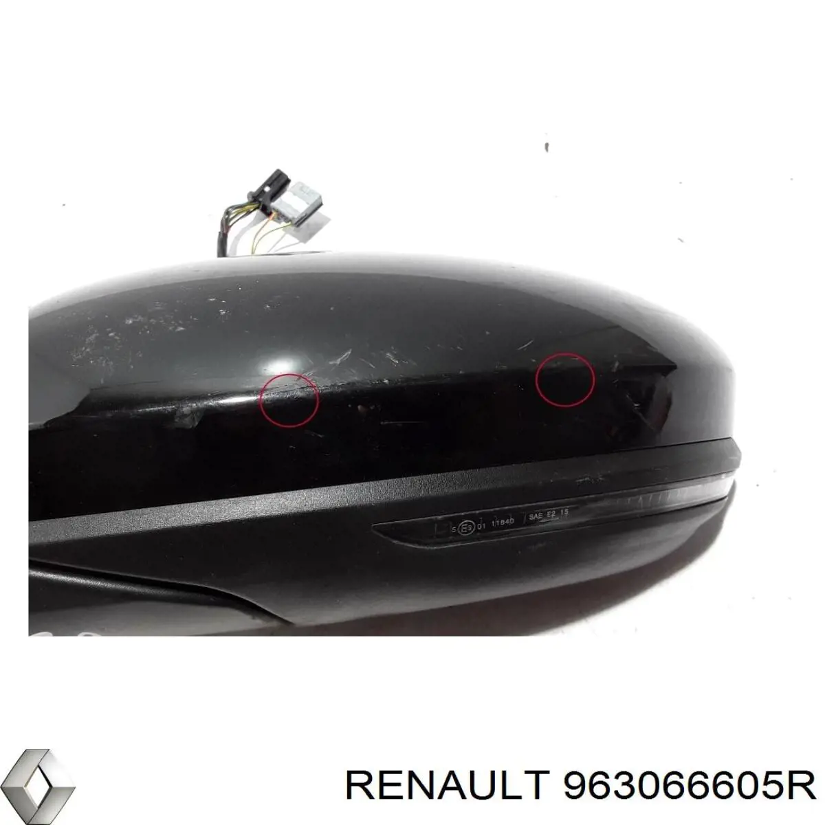 Comprar 963066605R Renault (RVI) Luz intermitente de espejo retrovisor izquierdo