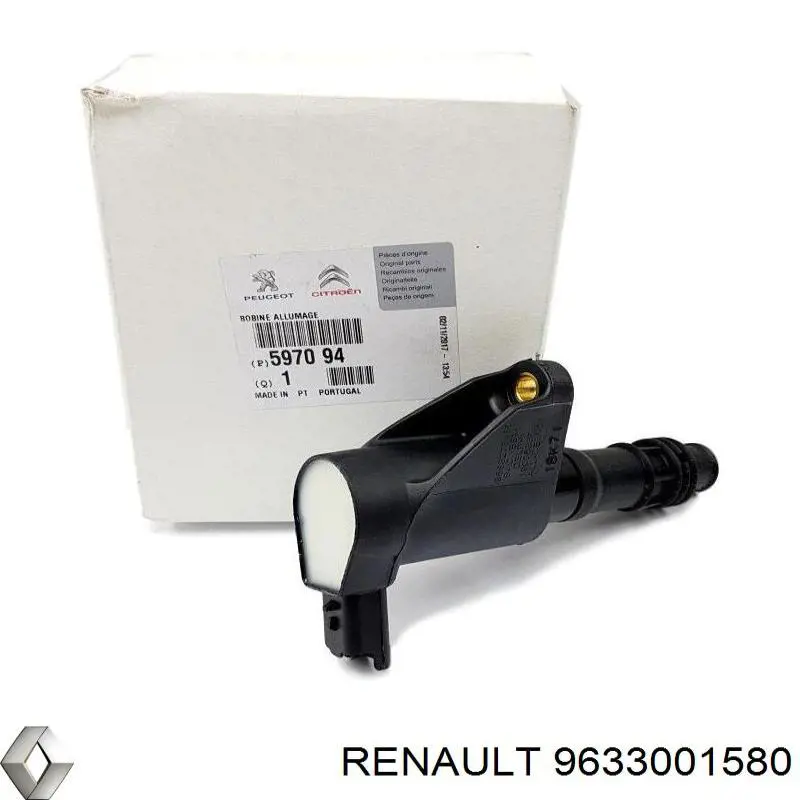 Bobina de chispa Renault (RVI) 9633001580 precio, desde 30,49 EUR