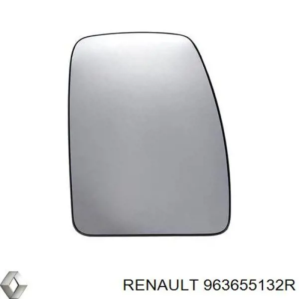 Comprar 963655132R Renault (RVI) Cristal de espejo retrovisor derecho