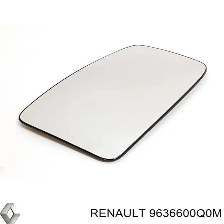 Cristal de espejo retrovisor exterior izquierdo Renault (RVI) 9636600Q0M precio, desde 21,81 EUR