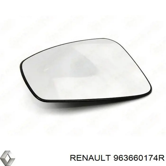 Cristal de Retrovisor Exterior Izquierdo para Renault Fluence (B3)