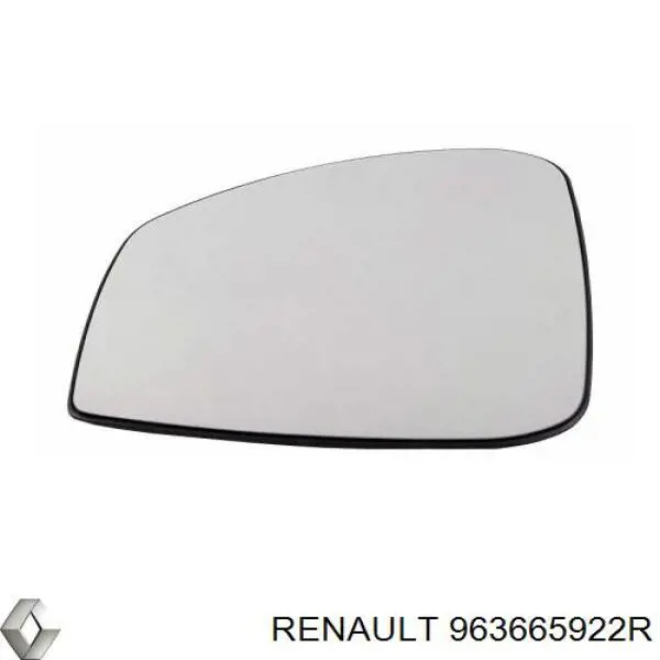 Cristal de espejo retrovisor exterior izquierdo Renault (RVI) 963665922R precio, desde 19,13 EUR