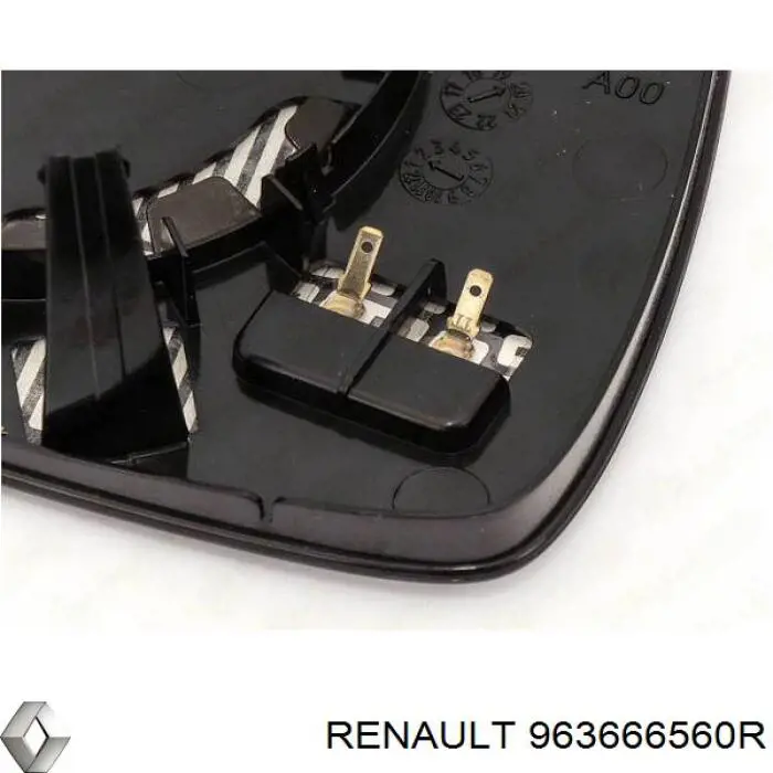 Comprar 963666560R Renault (RVI) Cristal de espejo retrovisor exterior izquierdo