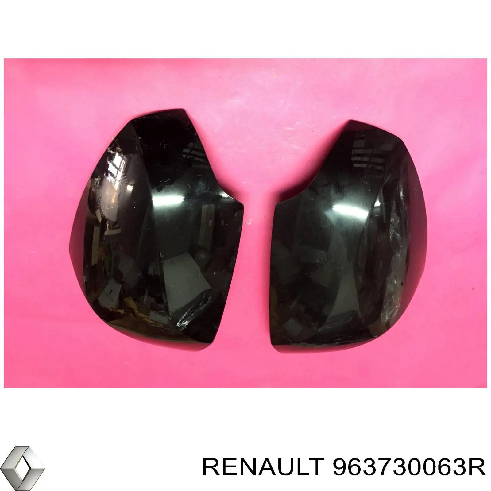 963730063R Renault (RVI) cubierta de espejo retrovisor izquierdo