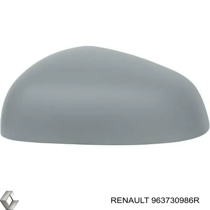963730986R Renault (RVI) cubierta de espejo retrovisor izquierdo