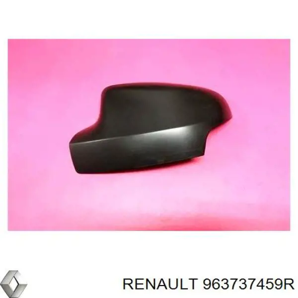 963737459R Renault (RVI) cubierta de espejo retrovisor izquierdo