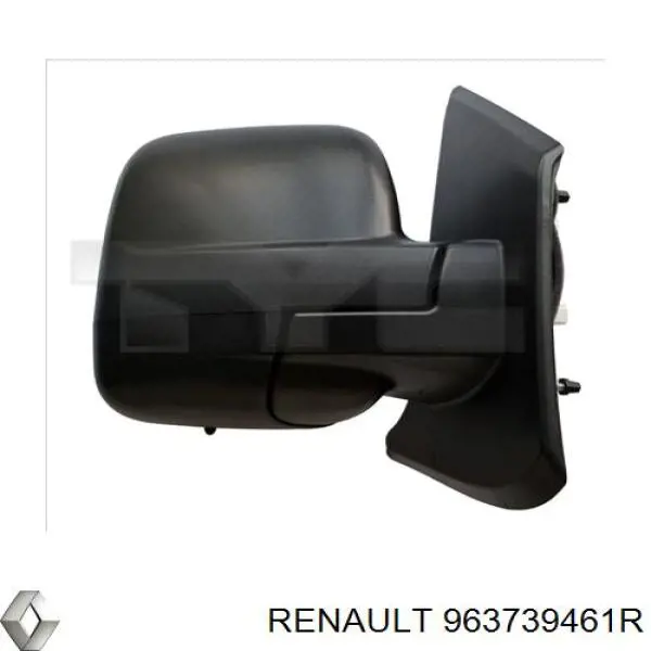 Cubierta de espejo retrovisor izquierdo Renault (RVI) 963739461R precio, desde 18,27 EUR