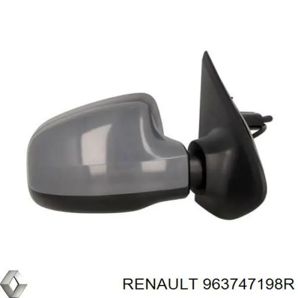 Comprar 963747198R Renault (RVI) Cubierta De Espejo Retrovisor Derecho