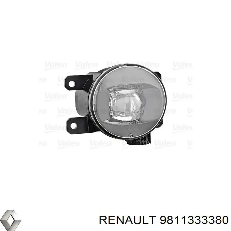 9811333380 Renault (RVI) faro antiniebla izquierdo / derecho