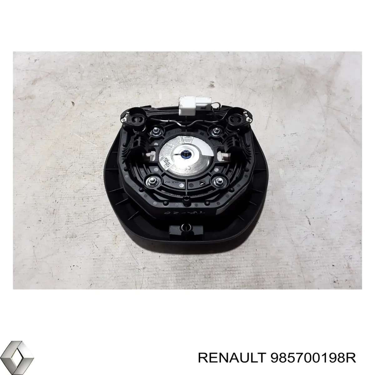 Airbag del conductor Renault (RVI) 985700198R