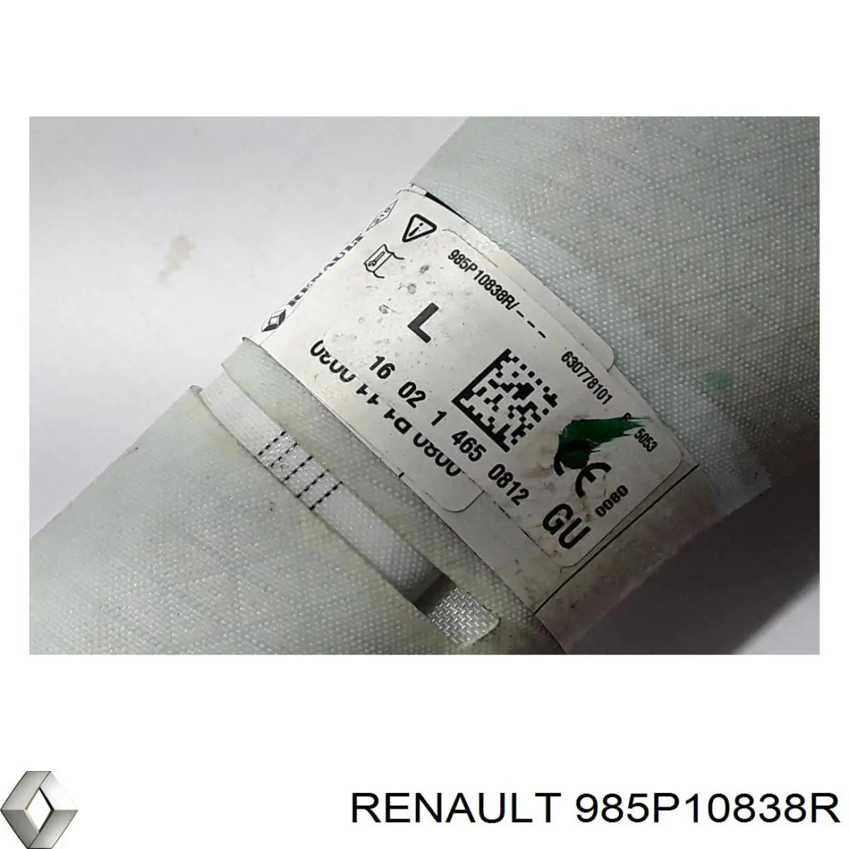 985P10838R Renault (RVI) Airbag de cortina lateral izquierda
