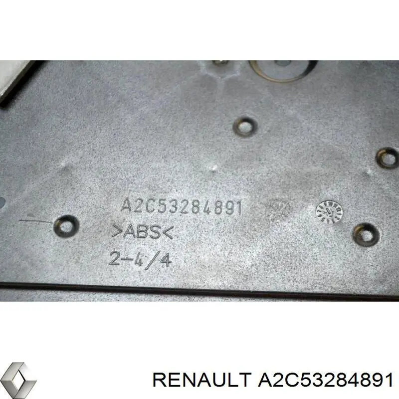 A2C53284891 Renault (RVI) caja de fusibles