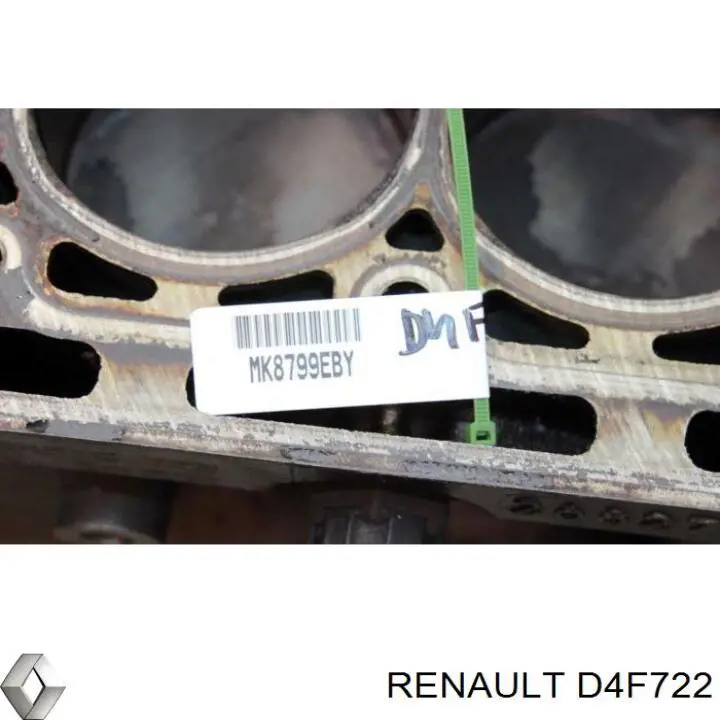 Motor completo Renault (RVI) D4F722 precio, desde 727,45 EUR