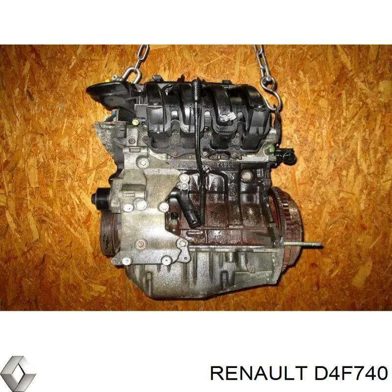 Motor completo D4F740 Renault (RVI)