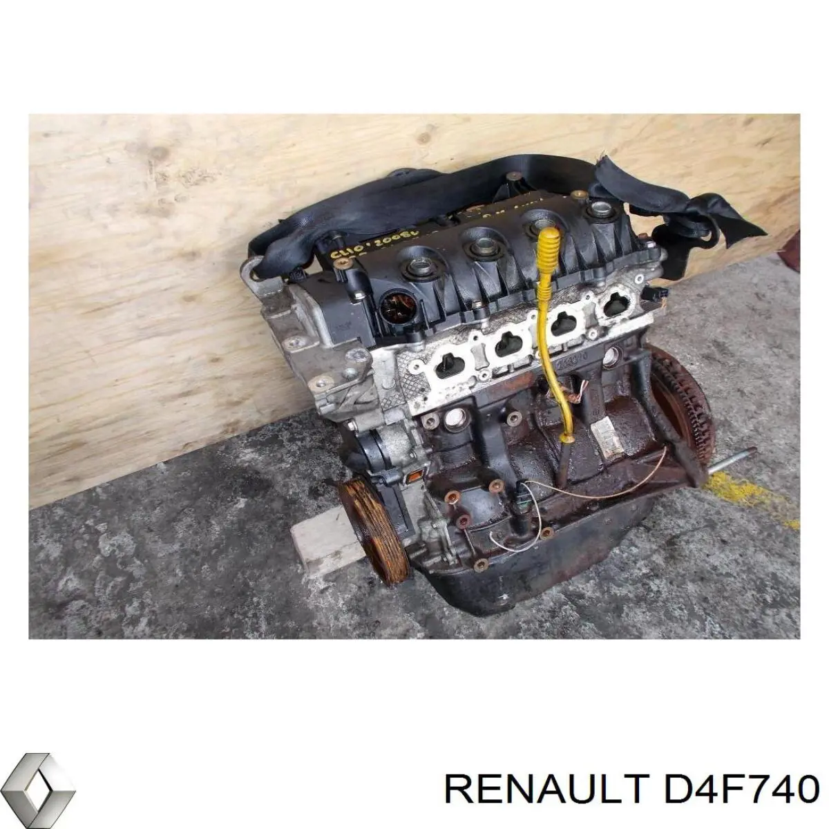D4F740 Renault (RVI) Motor completo