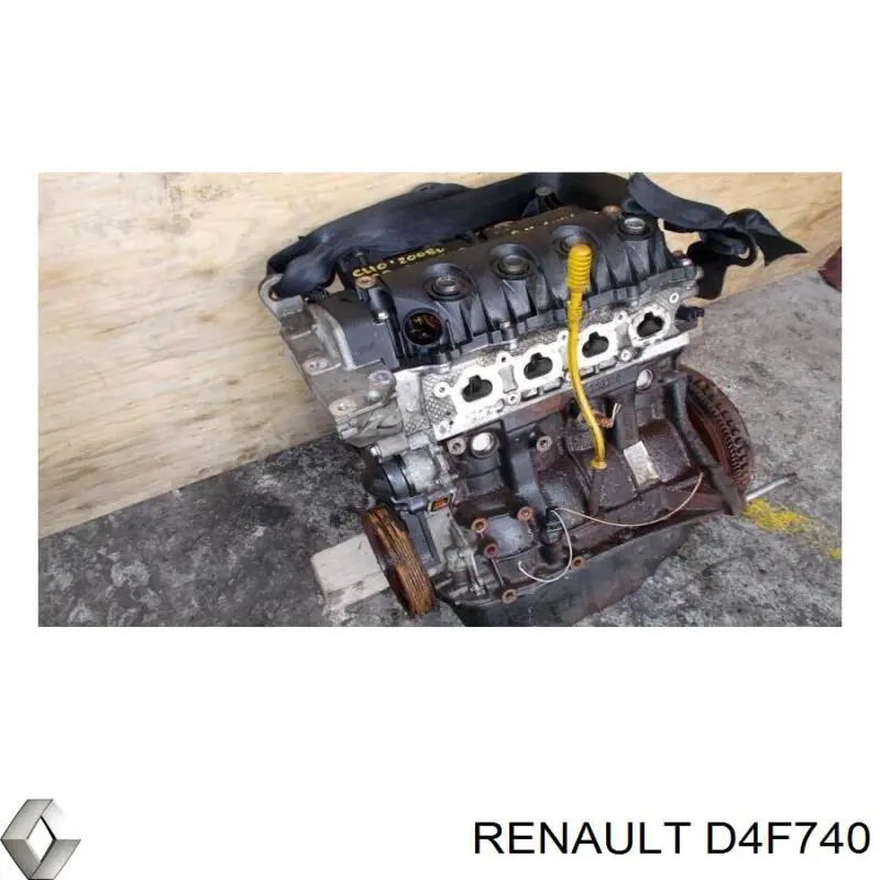 Motor completo Renault (RVI) D4F740 precio, desde 871,20 EUR