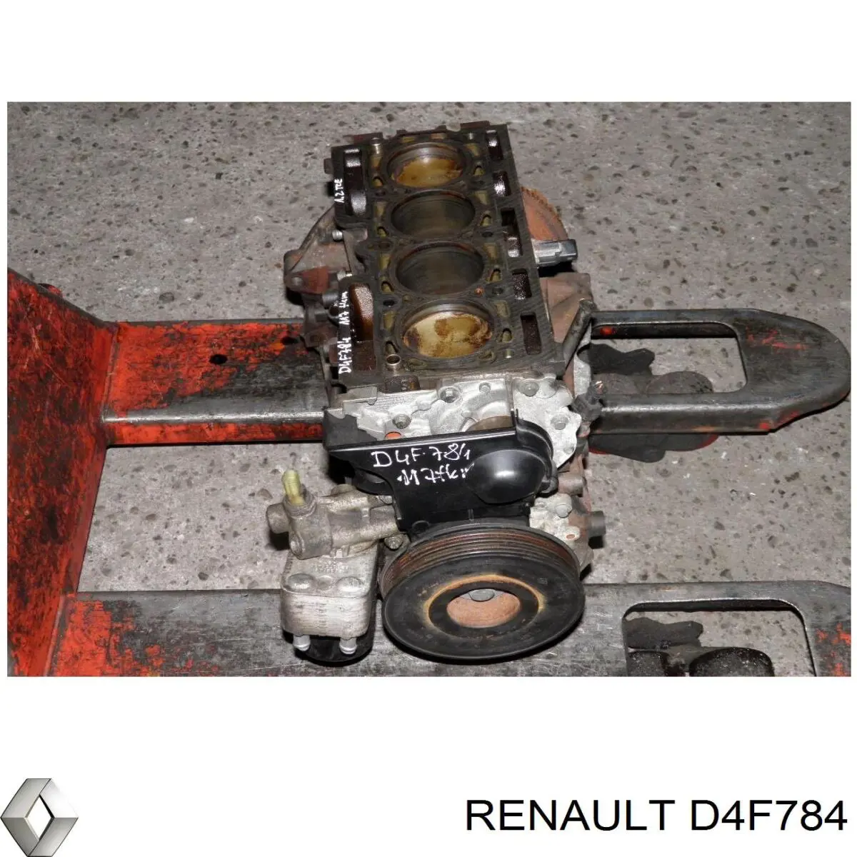 Motor completo D4F784 Renault (RVI)