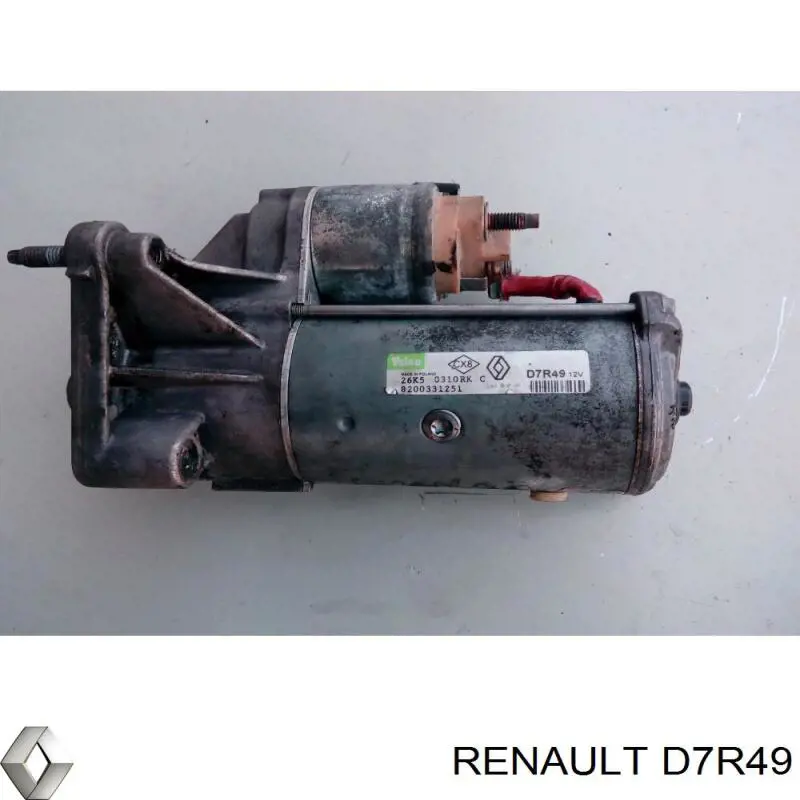 Comprar D7R49 Renault (RVI) Motores de arranque