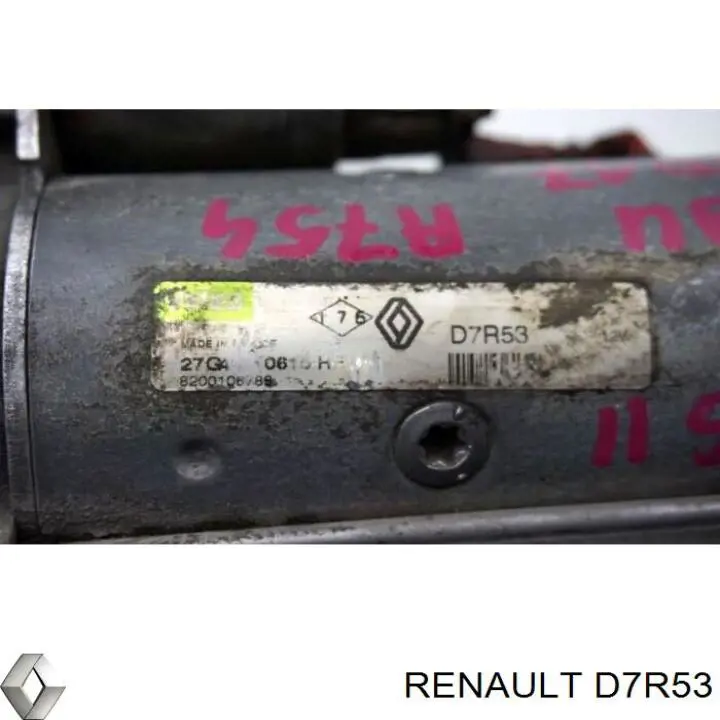 D7R53 Renault (RVI) Arranque motores