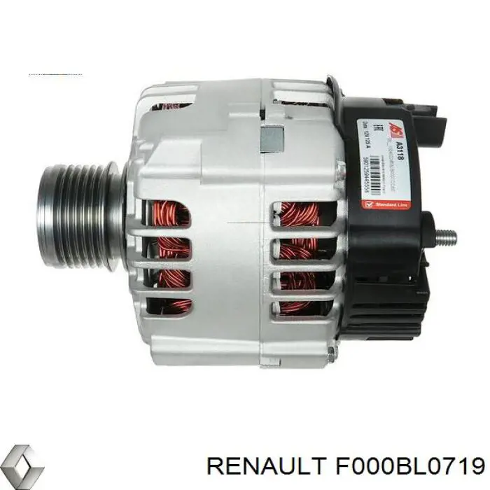 Alternador del motor Renault (RVI) F000BL0719 precio, desde 124,87 EUR