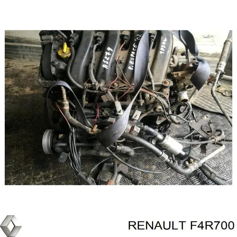 Motor completo F4R700 Renault (RVI)