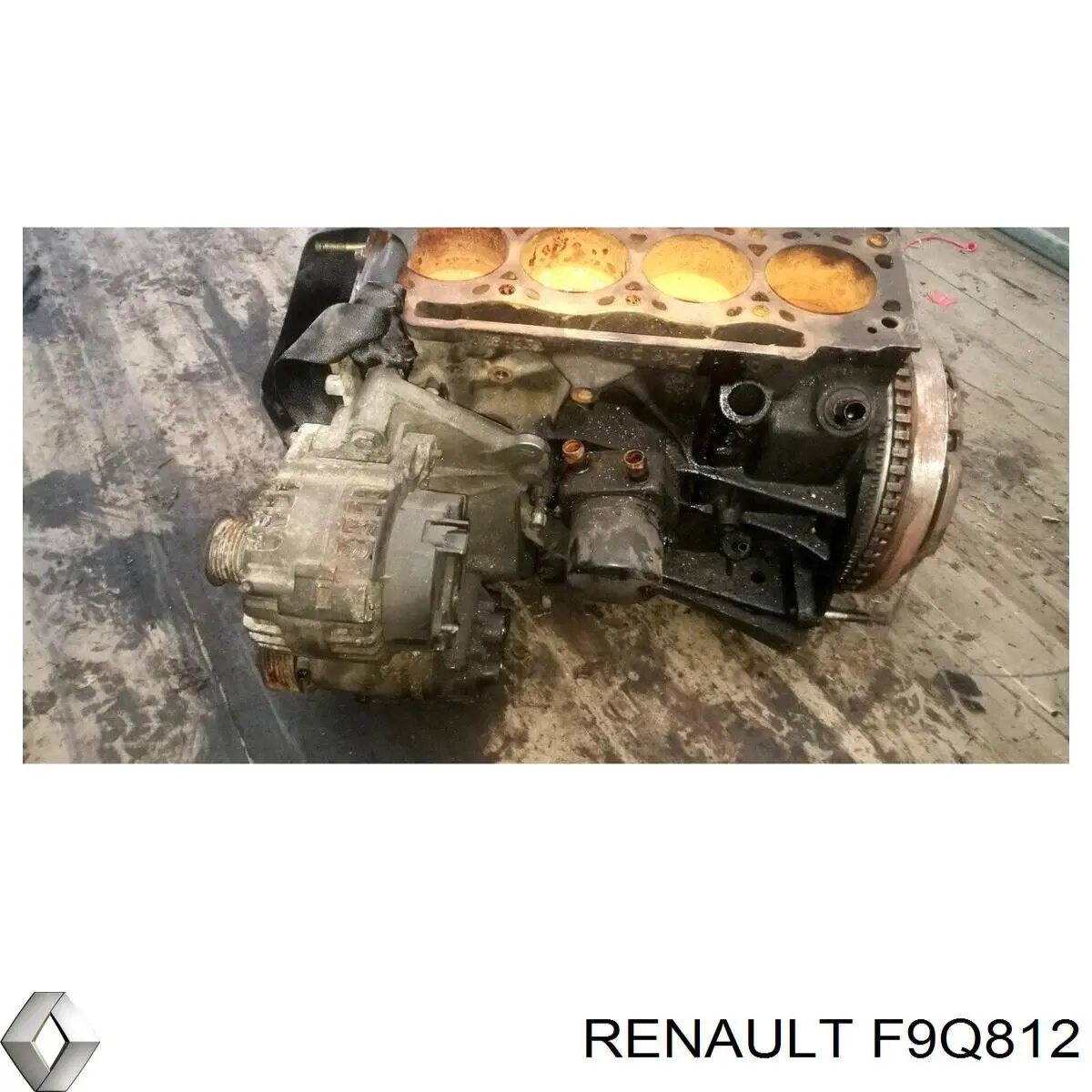 F9Q812 Renault (RVI) Motor completo