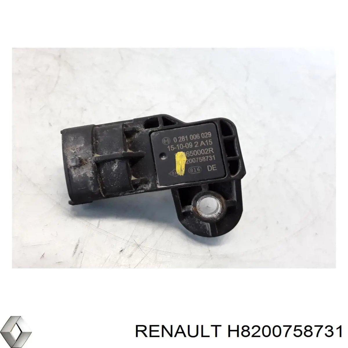 Sensor de presión del colector de admisión H8200758731 Renault (RVI)