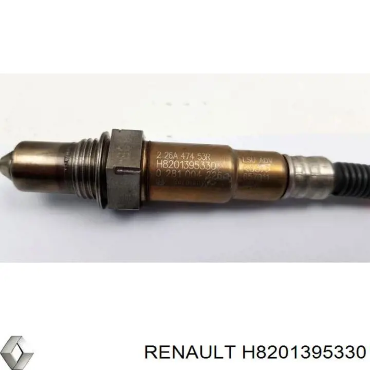 H8201395330 Renault (RVI) sonda lambda sensor de oxigeno para catalizador