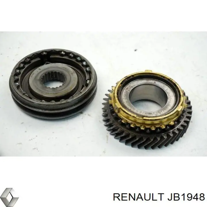 JB1948 Renault (RVI) caja de cambios mecánica, completa